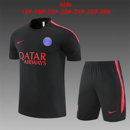 26/27 PSG Training Kids Kit Black