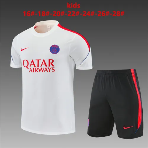 26/27 PSG Training Kids Kit White