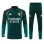 26/27 Real Madrid Half-zip Tracksuit Dark Green/Pink