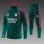 26/27 Real Madrid Kids Half-zip Tracksuit Dark Green/Pink