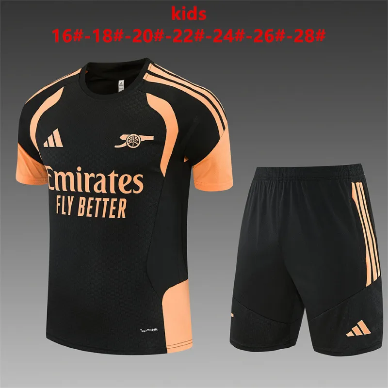26/27 Arsenal Training Kids Kit Black