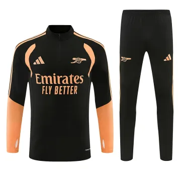 26/27 Arsenal Half-zip Tracksuit Black