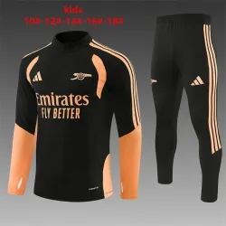 US35.98 - 26/27 Arsenal Kids Half-zip Tracksuit Black