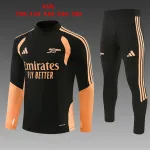 26/27 Arsenal Kids Half-zip Tracksuit Black 26/27 Arsenal Kids Half-zip Tracksuit Black