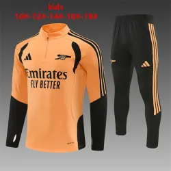 US35.98 - 26/27 Arsenal Kids Half-zip Tracksuit Orange