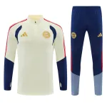 26/27 Bayern Munich Half-zip Tracksuit Beige 26/27 Bayern Munich Half-zip Tracksuit Beige
