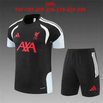 26/27 Liverpool Training Kids Kit Black