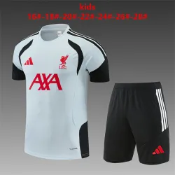 26/27 Liverpool Training Kids Kit Light Gray - product photo US22.98 - 26/27 Liverpool Training Kids Kit Light Gray
