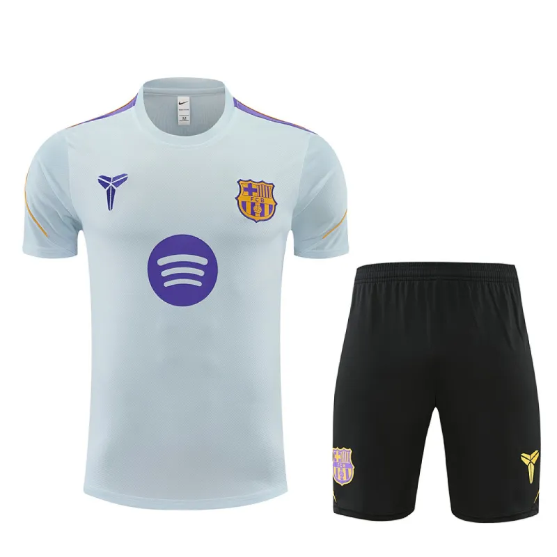 26/27 Barcelona Collaboration Training Kit Light Gray