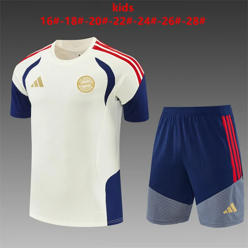 26/27 Bayern Munich Training Kids Kit Beige