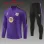 26/27 Barcelona Collaboration Kids Half-zip Tracksuit Purple