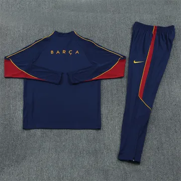 26/27 Barcelona Half-zip Tracksuit Royal Blue