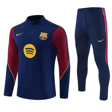 26/27 Barcelona Half-zip Tracksuit Royal Blue