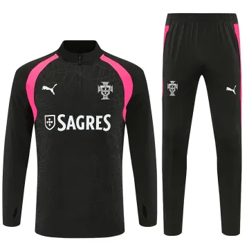 2026 Portugal Half-zip Tracksuit Black