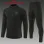 26/27 Manchester United All Black Kids Half-zip Tracksuit