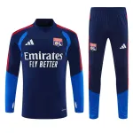 26/27 Olympique Lyonnais Half-zip Tracksuit Royal Blue 26/27 Olympique Lyonnais Half-zip Tracksuit Royal Blue