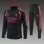 26/27 Real Madrid Kids Half-zip Tracksuit Black/Pink