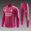 26/27 Real Madrid Kids Half-zip Tracksuit Pink