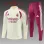 26/27 Real Madrid Kids Half-zip Tracksuit Beige/Pink