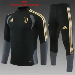 26/27 Juventus Kids Half-zip Tracksuit Black - product photo US35.98 - 26/27 Juventus Kids Half-zip Tracksuit Black