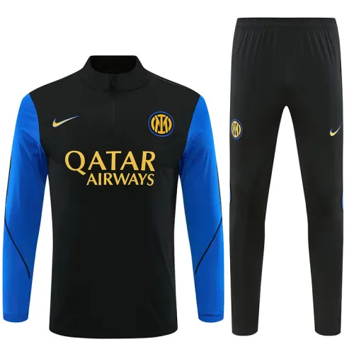 26/27 Inter Milan Half-zip Tracksuit Black