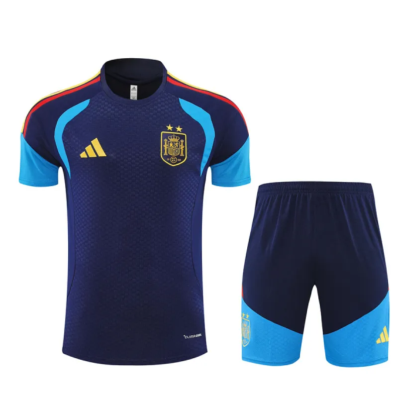 Tenue d'entraînement 2026 Espagne Édition Deux Étoiles, bleu roi