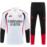 26/27 Arsenal Half-zip Tracksuit White