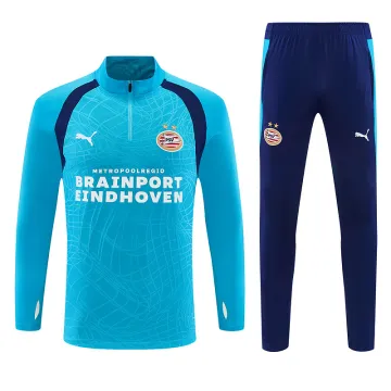 26/27 PSV Eindhoven Half-zip Tracksuit Light Blue