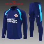 26/27 PSV Eindhoven Kids Half-zip Tracksuit Royal Blue