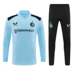 26/27 Feyenoord Half-zip Tracksuit Light Blue 26/27 Feyenoord Half-zip Tracksuit Light Blue