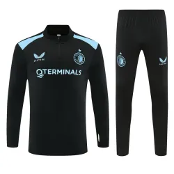 26/27 Feyenoord Half-zip Tracksuit Black - product photo US45.98 - 26/27 Feyenoord Half-zip Tracksuit Black