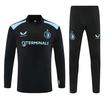 26/27 Feyenoord Half-zip Tracksuit Black