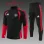 26/27 Manchester United Kids Half-zip Tracksuit Black