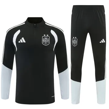 2026 Spain Two-star Edition Half-zip Tracksuit Black