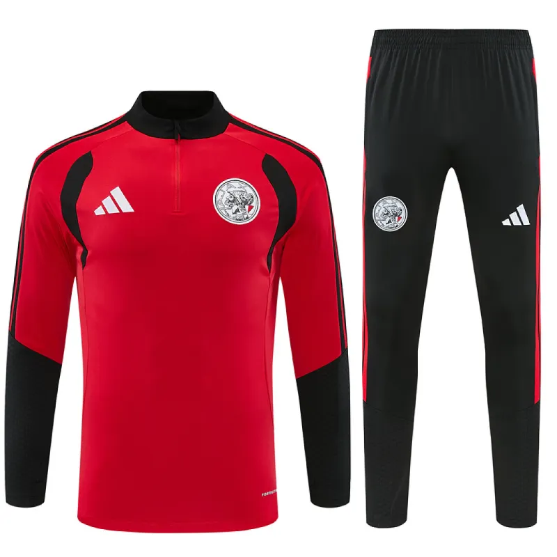 26/27 Ajax Half-zip Tracksuit Red
