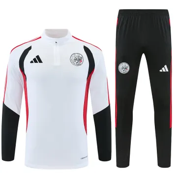 26/27 Ajax Half-zip Tracksuit White