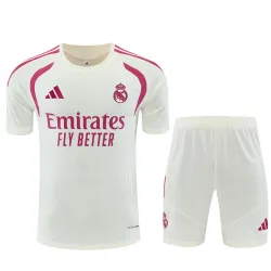 26/27 Real Madrid trainingspak beige - productfoto US27,98 - 26/27 Real Madrid-trainingsset, beige