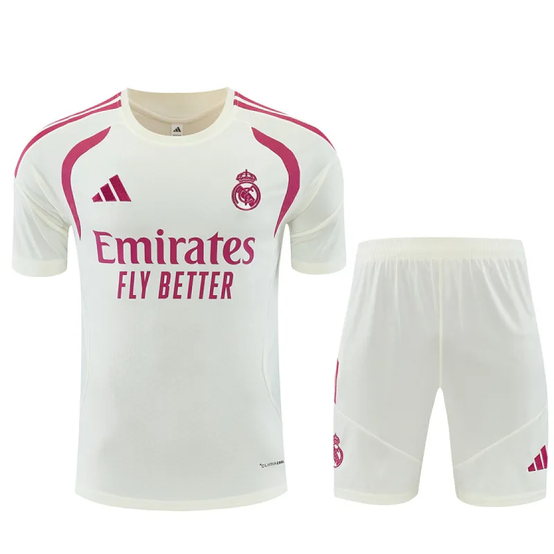 26/27 Real Madrid Training Kit Beige