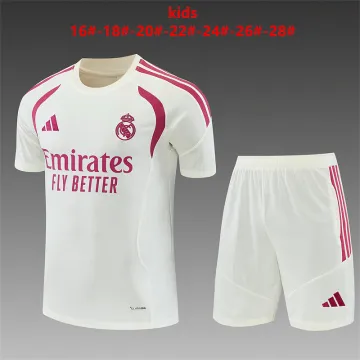 26/27 Real Madrid Training Kids Kit Beige