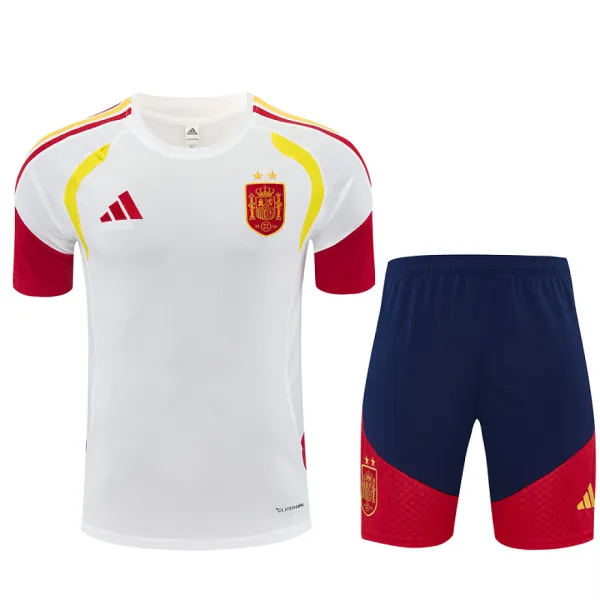 2026 Spain Two-star Edition Training Kit White - A-Grade Quality Detail View