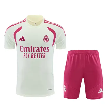 26/27 Real Madrid Training Kit Beige/Pink