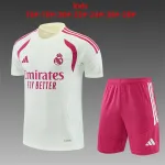 26/27 Real Madrid Training Kids Kit Beige/Pink