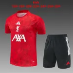 26/27 Liverpool Camo Training Kids Kit Red