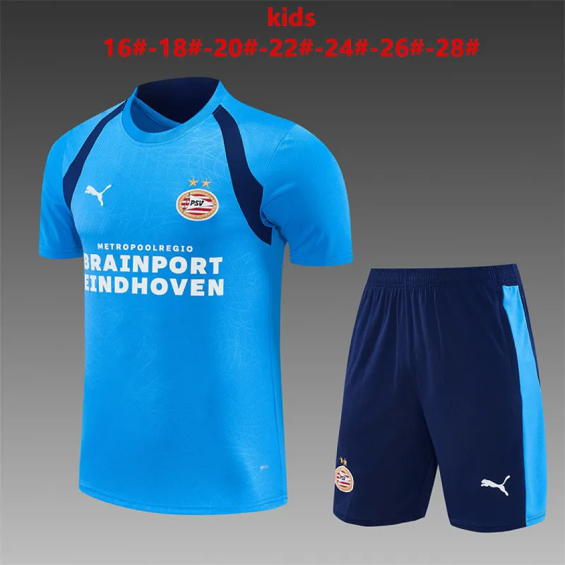 26/27 PSV Eindhoven Training Kids Kit Light Blue