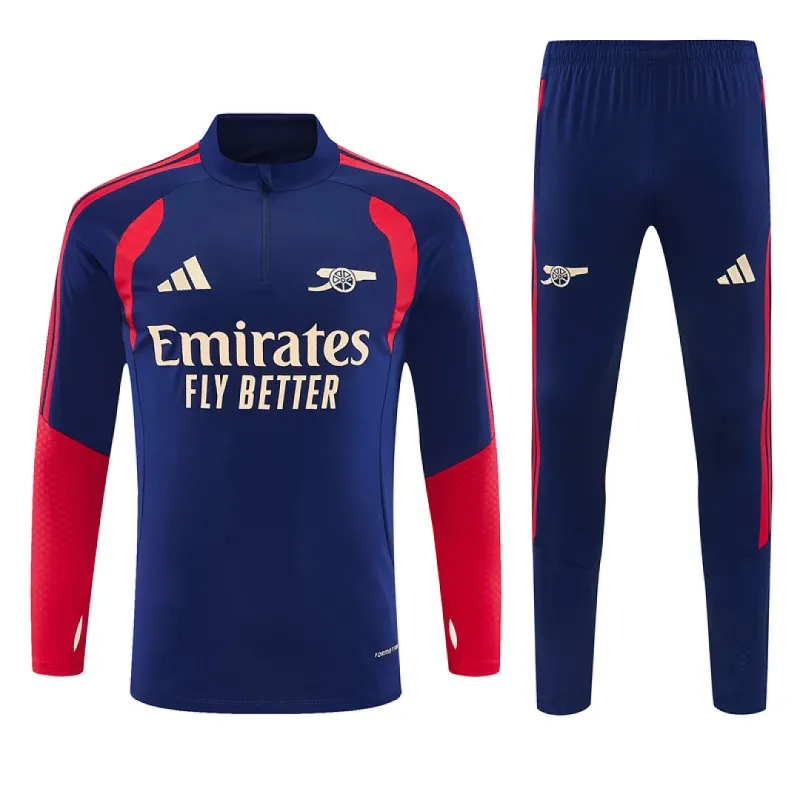 26/27 Arsenal Half-zip Tracksuit Royal Blue