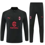 26/27 AC Milan Half-zip Tracksuit Black 26/27 AC Milan Half-zip Tracksuit Black