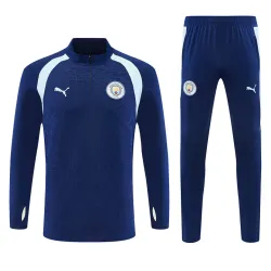 26/27 Manchester City Half-zip Tracksuit Royal Blue - product photo US45.98 - 26/27 Manchester City Half-zip Tracksuit Royal Blue