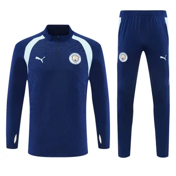 26/27 Manchester City Half-zip Tracksuit Royal Blue