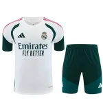 26/27 Real Madrid Training Kit White/Dark Green
