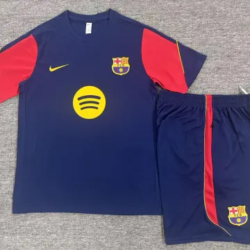 26/27 Barcelona Training Kids Kit Royal Blue